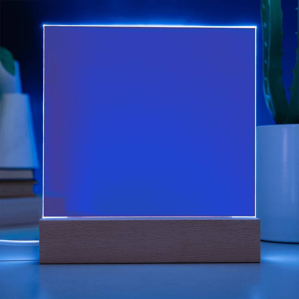 4751 Acrylic Square Plaque searching for weight