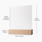 4751 Acrylic Square Plaque searching for weight
