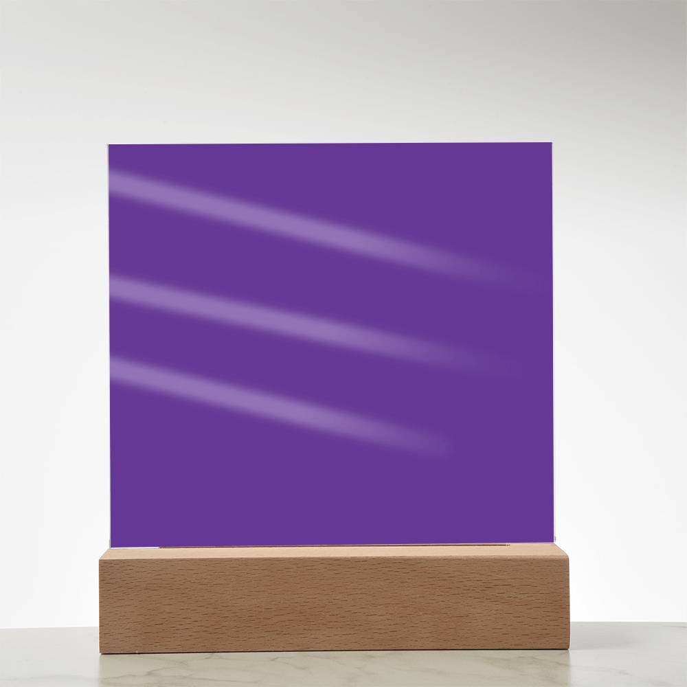 4751 Acrylic Square Plaque searching for weight