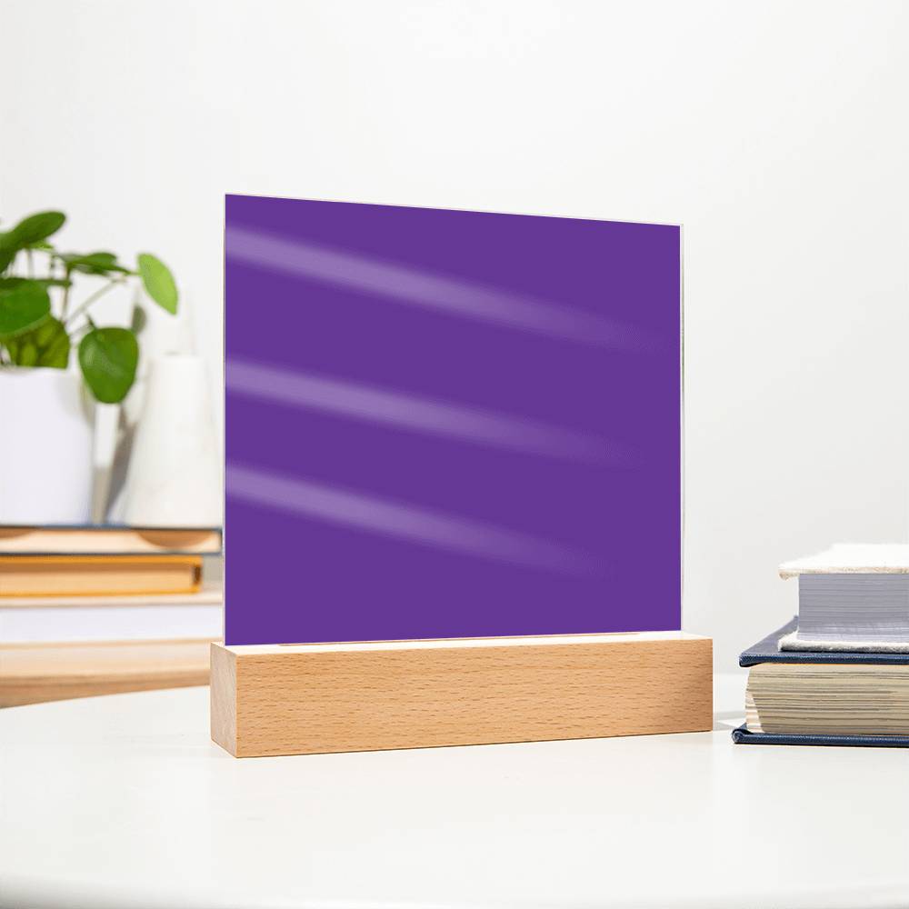 4751 Acrylic Square Plaque searching for weight